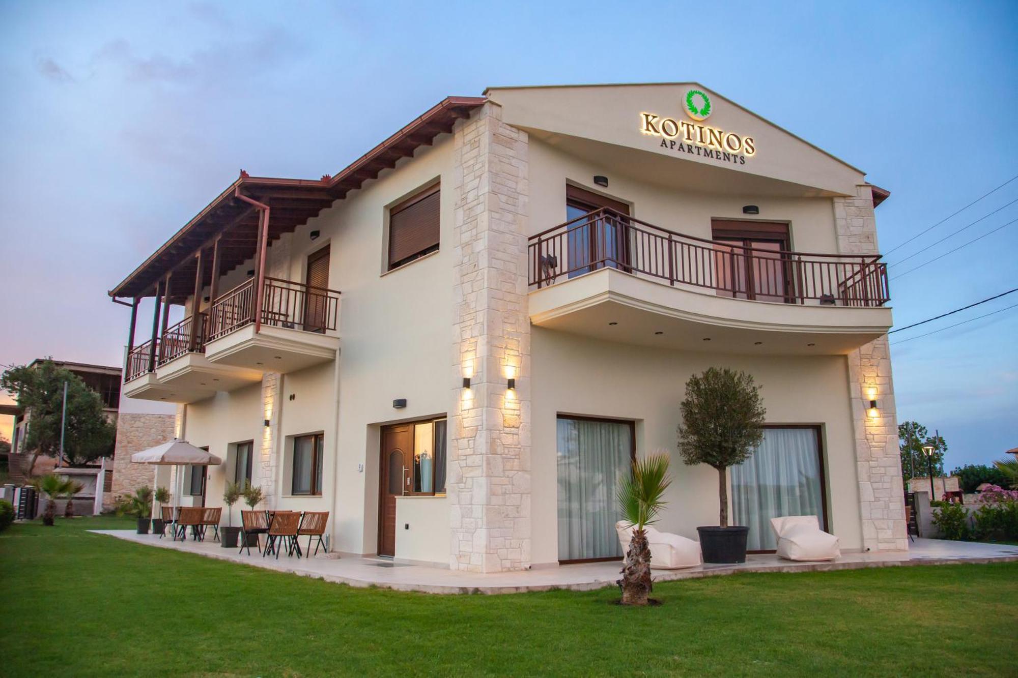 Kotinos Apartments Афитос Екстериор снимка